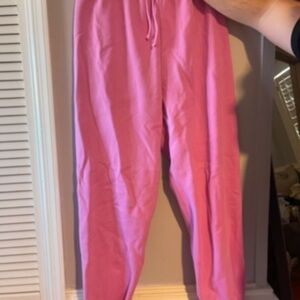 Pink Jogger Pants
